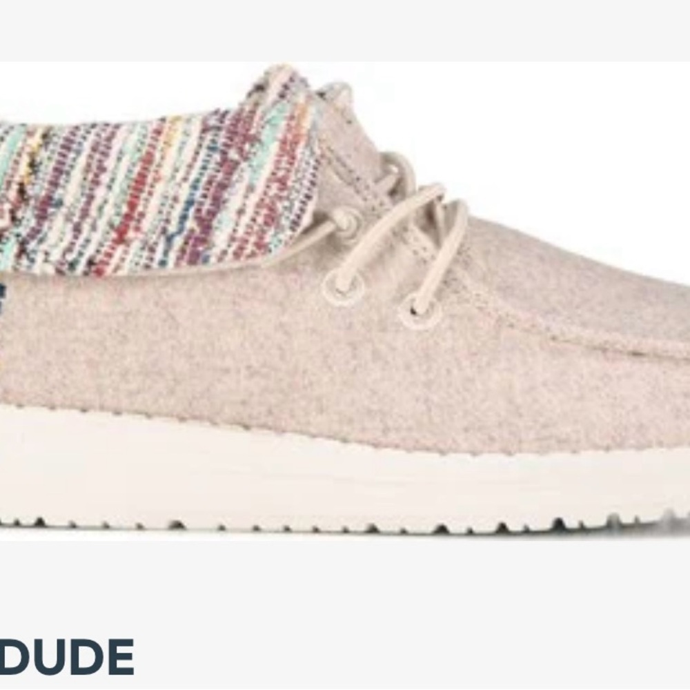 Hey Dude Beige Casual Shoes Girls kids Back to school